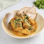 Chicken Curry with Roti
