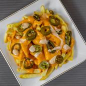 Cheesy Jalapeno Fries