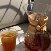 Chemex Cold Geisha beans
