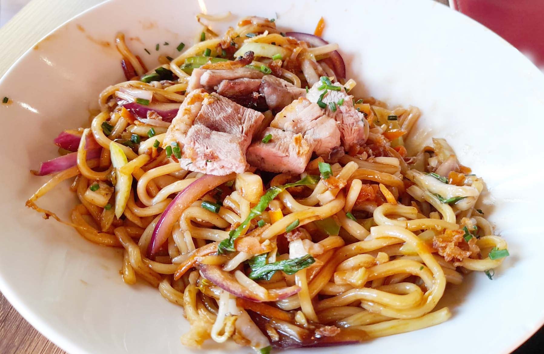 Y2. Duck and Vegetables Udon