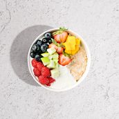 Overnight Oats - Mango & Berries