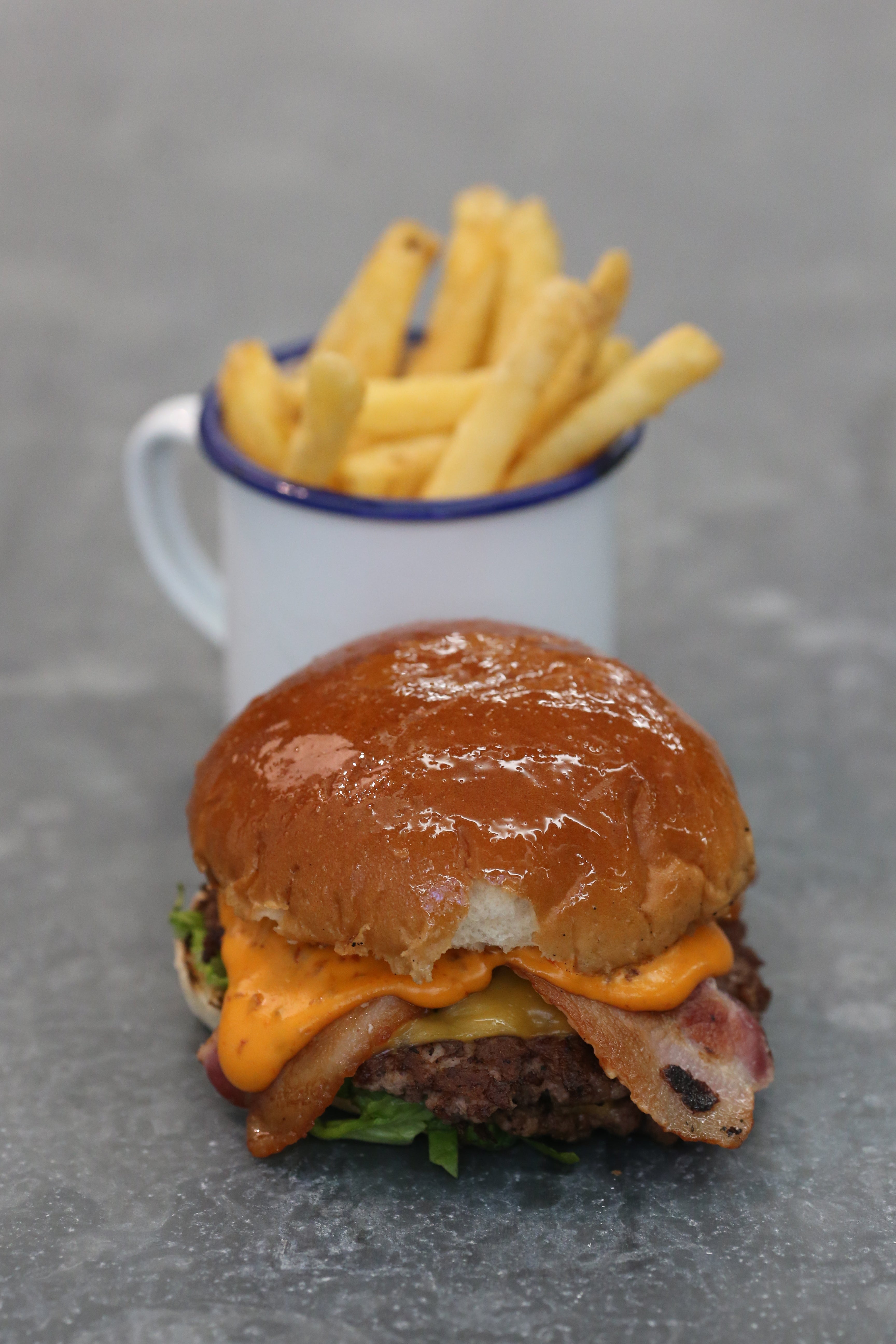 The Chipotle Beefy Burger & Small Fries
