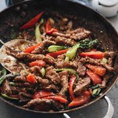 Beef with Fresh Ginger🥩🧄