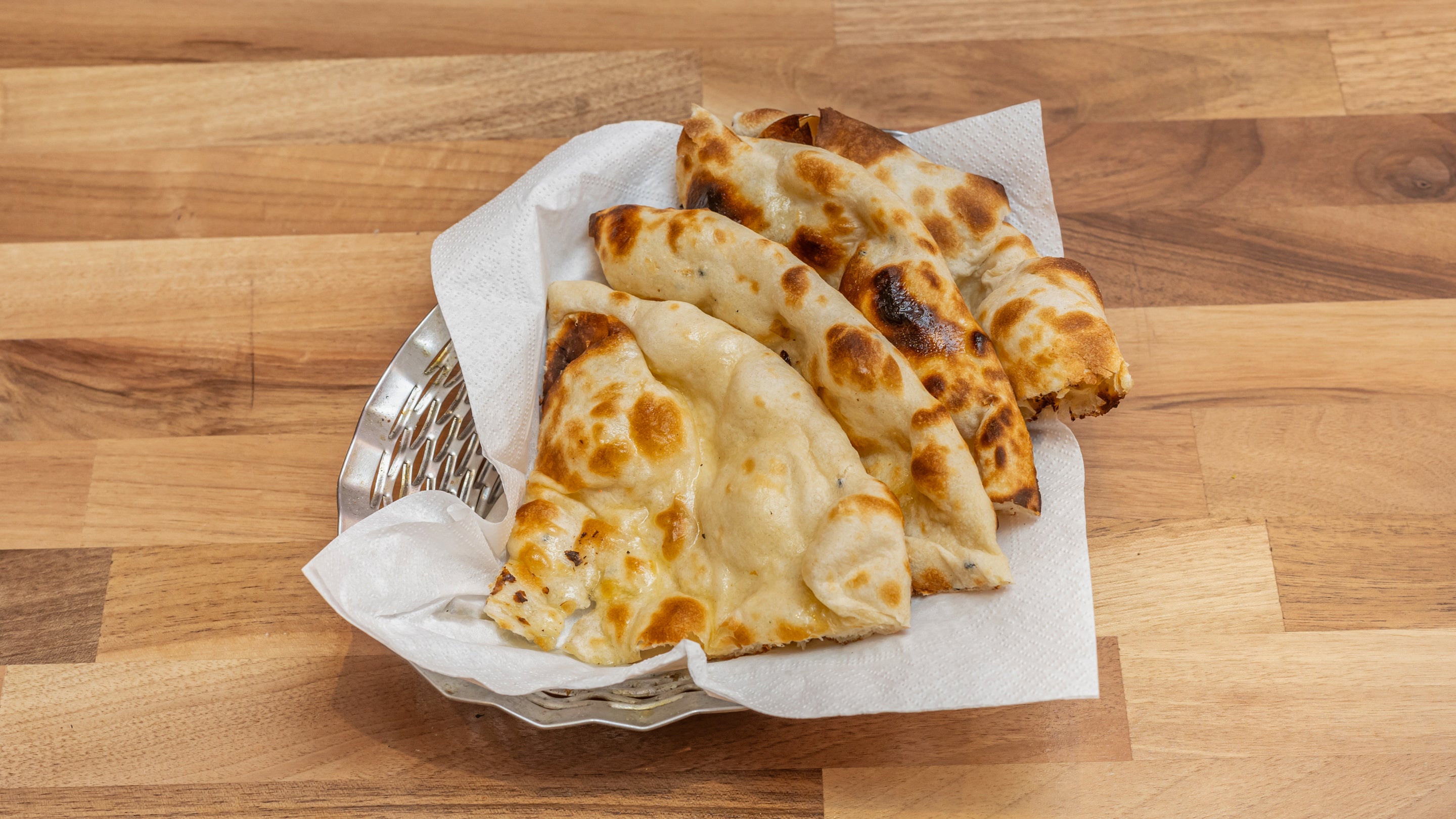 Naans - Plain/Butter/Cheese/Chili Garlic/Garlic Naan