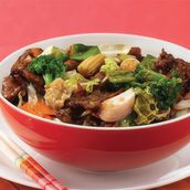Sauteed Beef Vegetable Dry