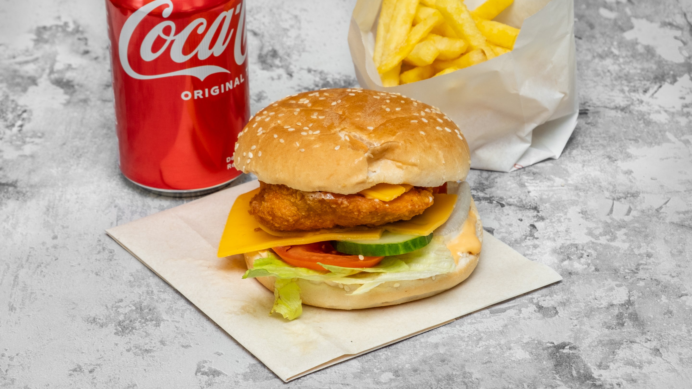 Chicken Cheeseburger
