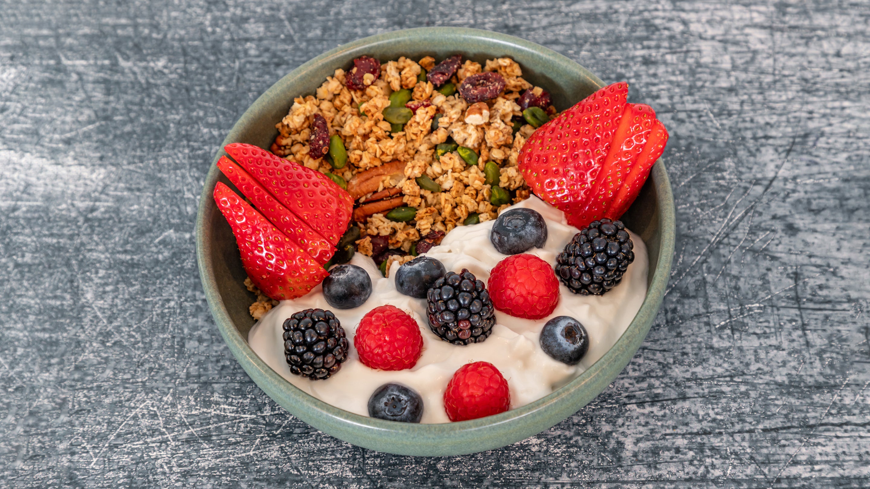 Granola and Berries