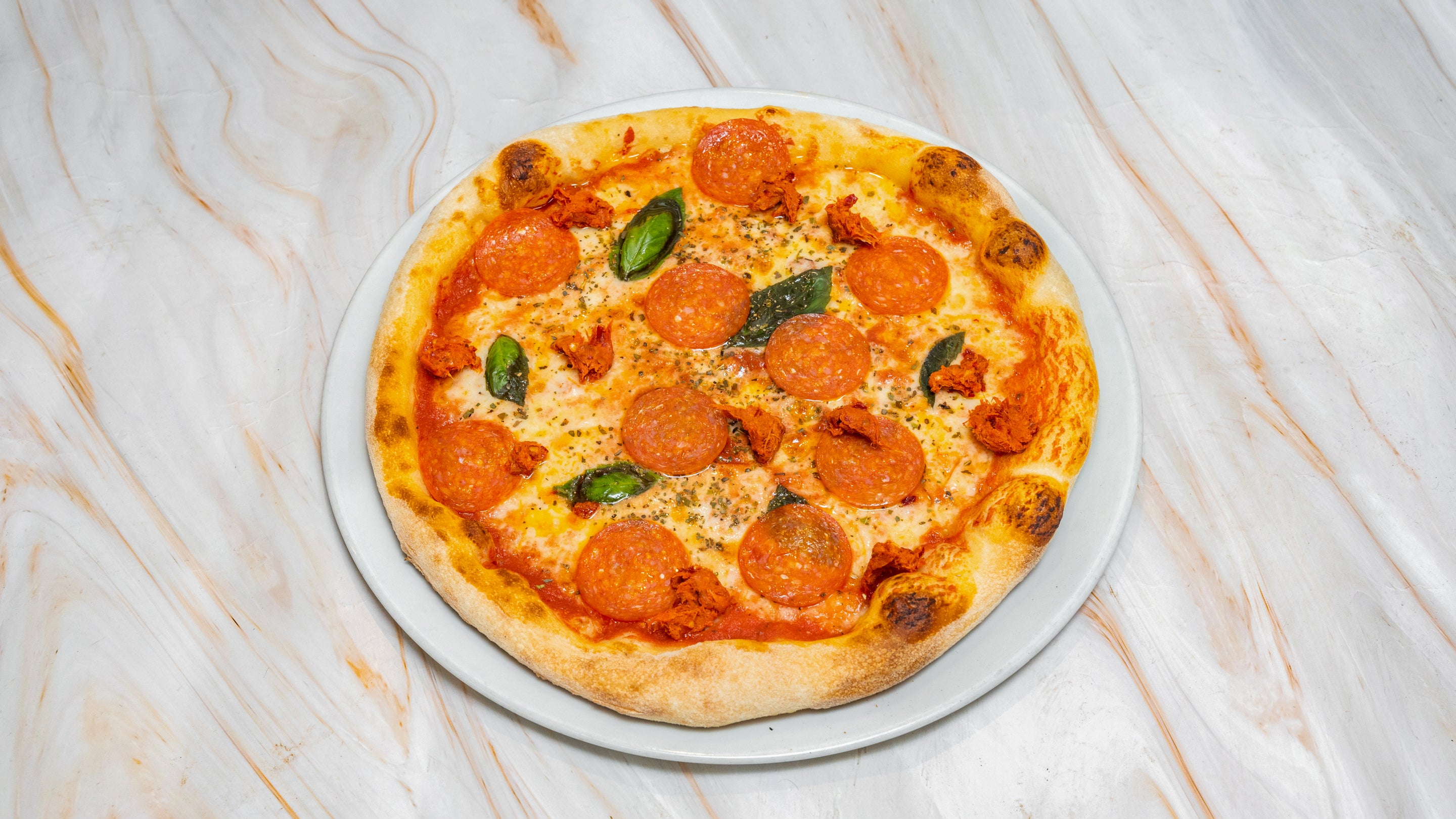 Pepperoni and 'Nduja