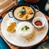 Creamy Coconut Prawn Curry