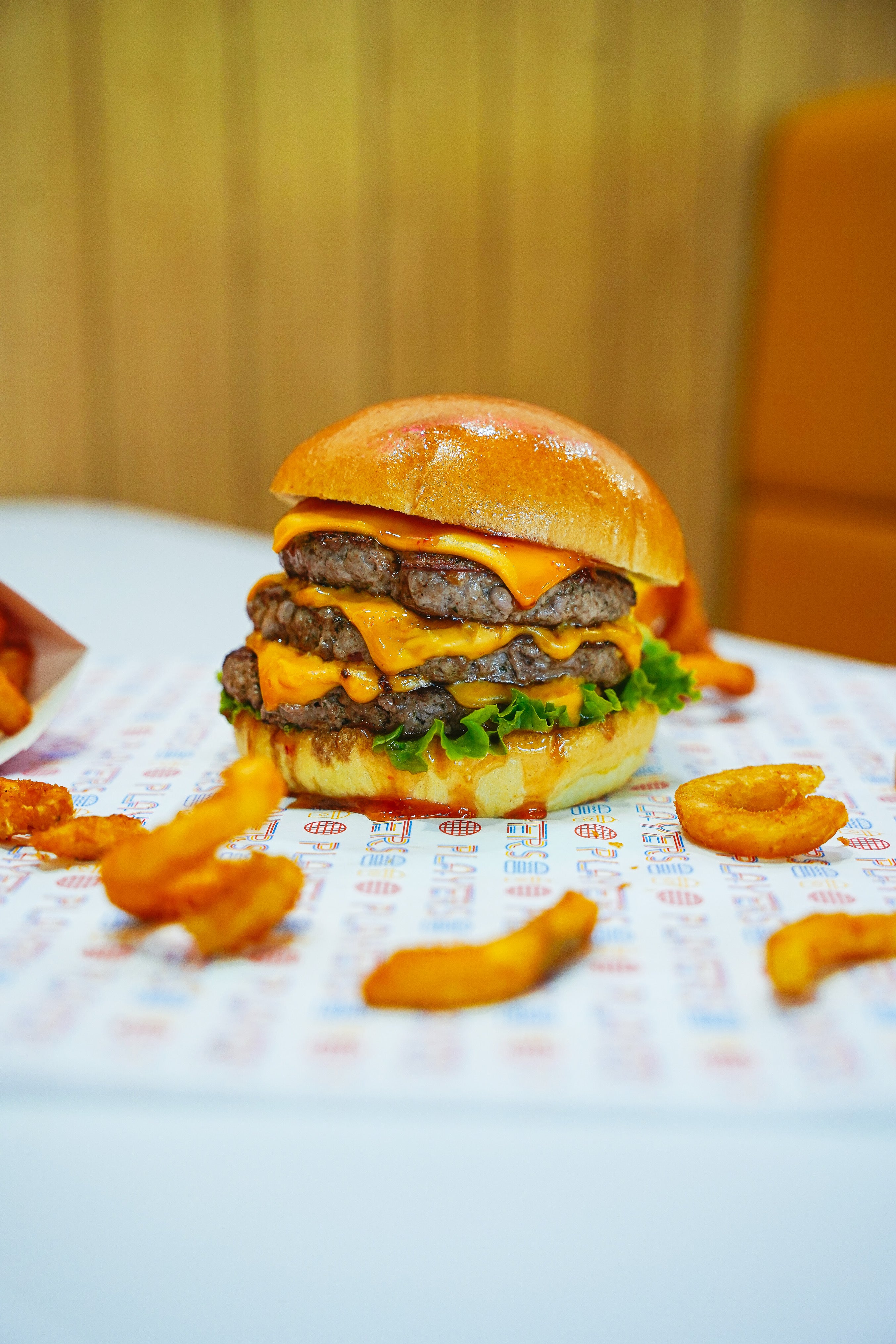 Hat Trick Burger Meal