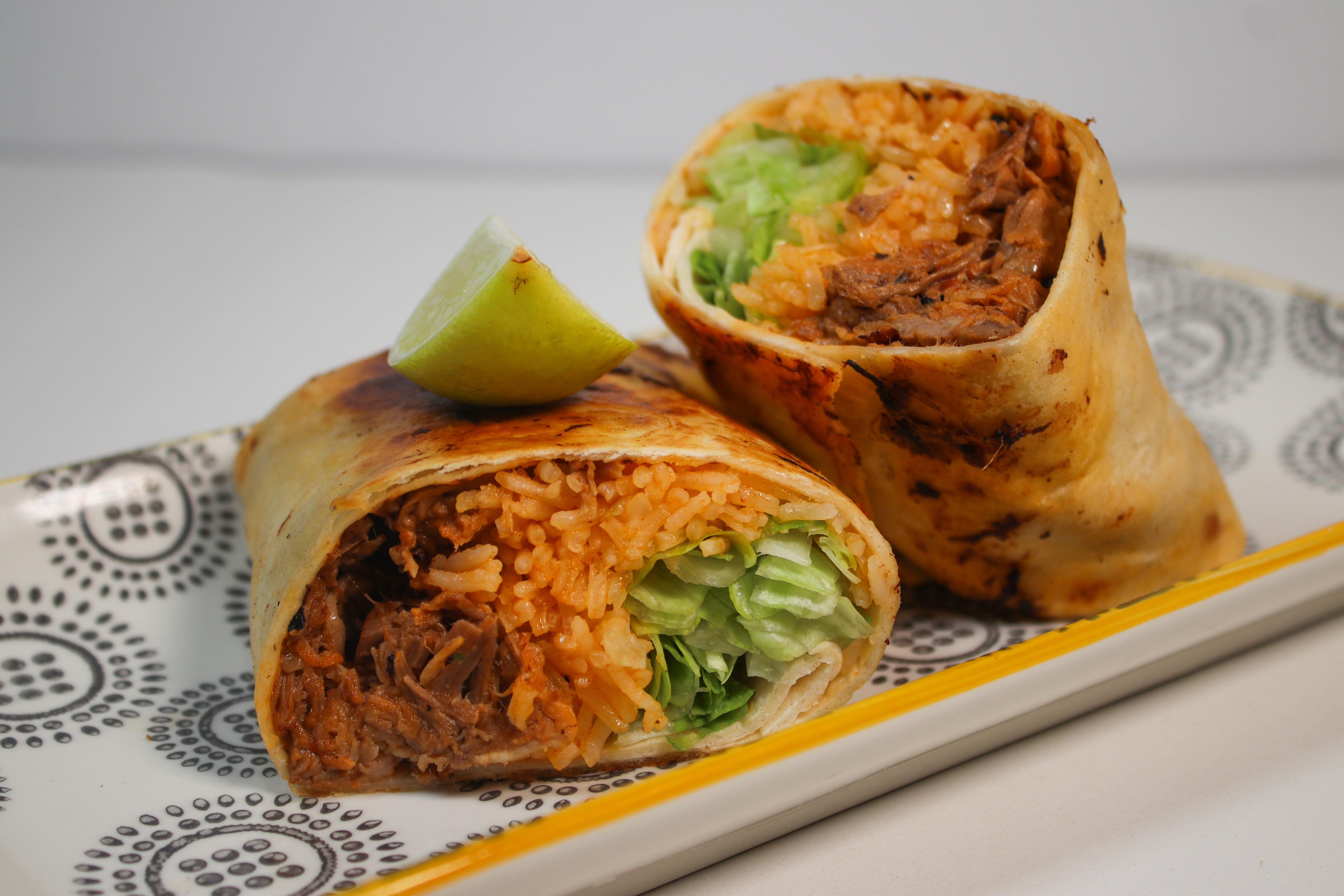 Beef Mince Burrito