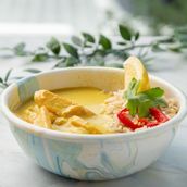 Root Vegetables Curry With Lemongrass & Coconut Milk GF DF V P