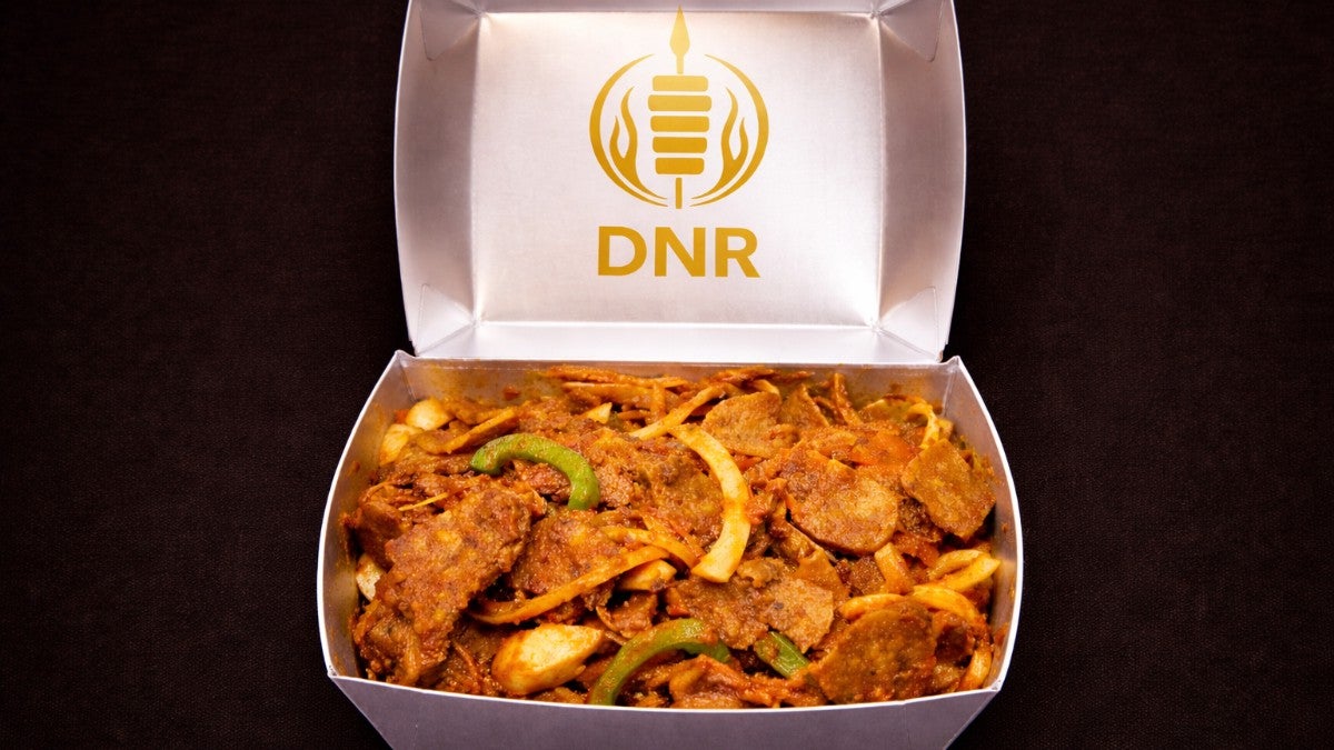 Tray of Stir Fried Donner
