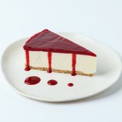 Raspberry Cold Cheesecake