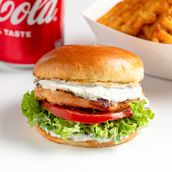 Ranch Grilled Chicken Burger Meal