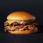 Cow boy burger