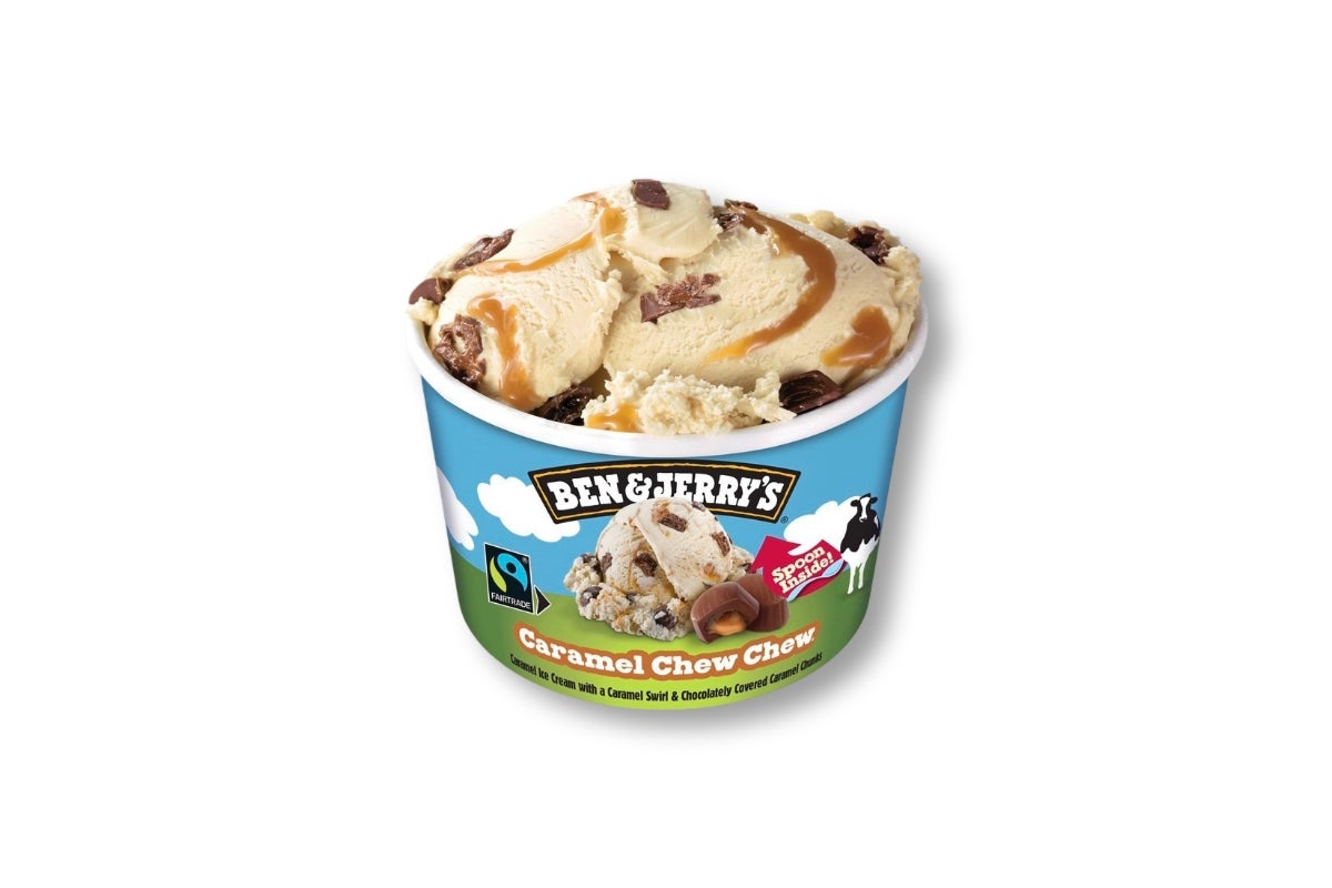 Ben & Jerry's Caramel Chew Chew Ice Cream Tub 100ml