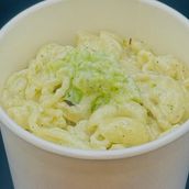 Mini Macroni With White Sauce 