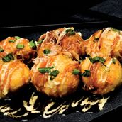 Takoyaki (Fried octopus ball) 6 pcs 