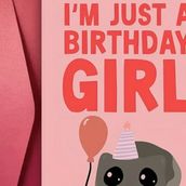 Birthday Girl Card