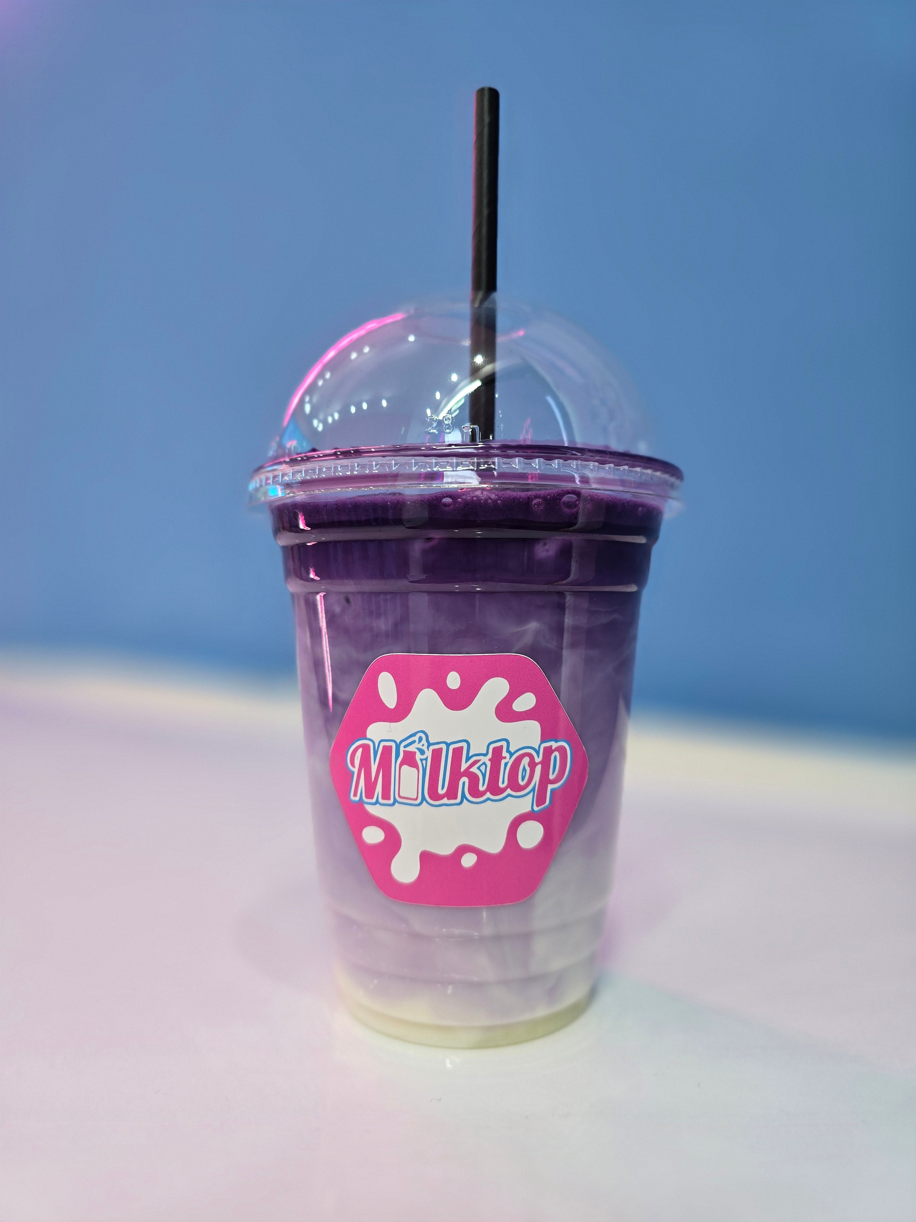 Iced Ube Latte