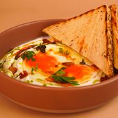 Turkish Egg With Multi Grain Bread