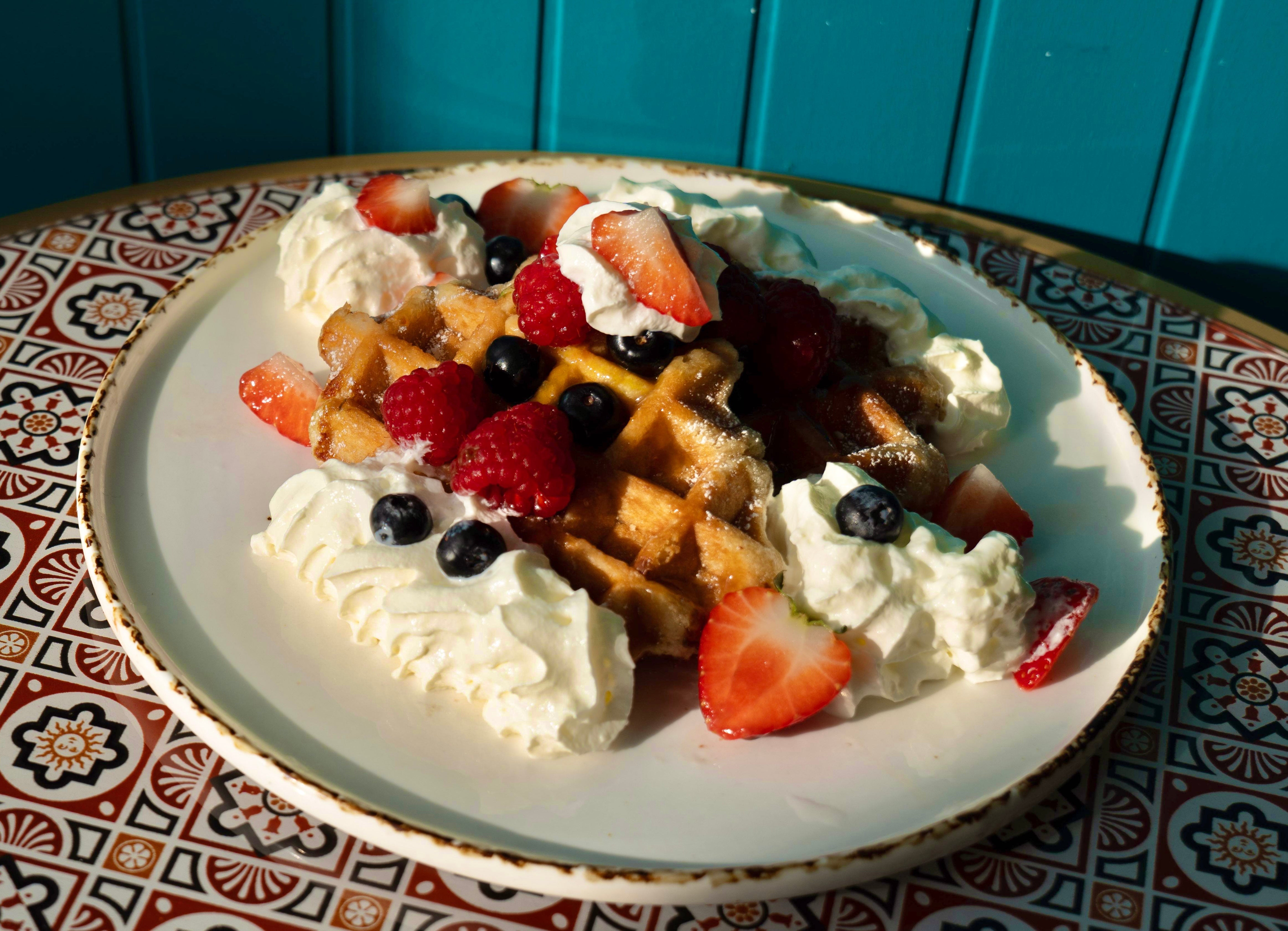 Berries & Cream Waffle