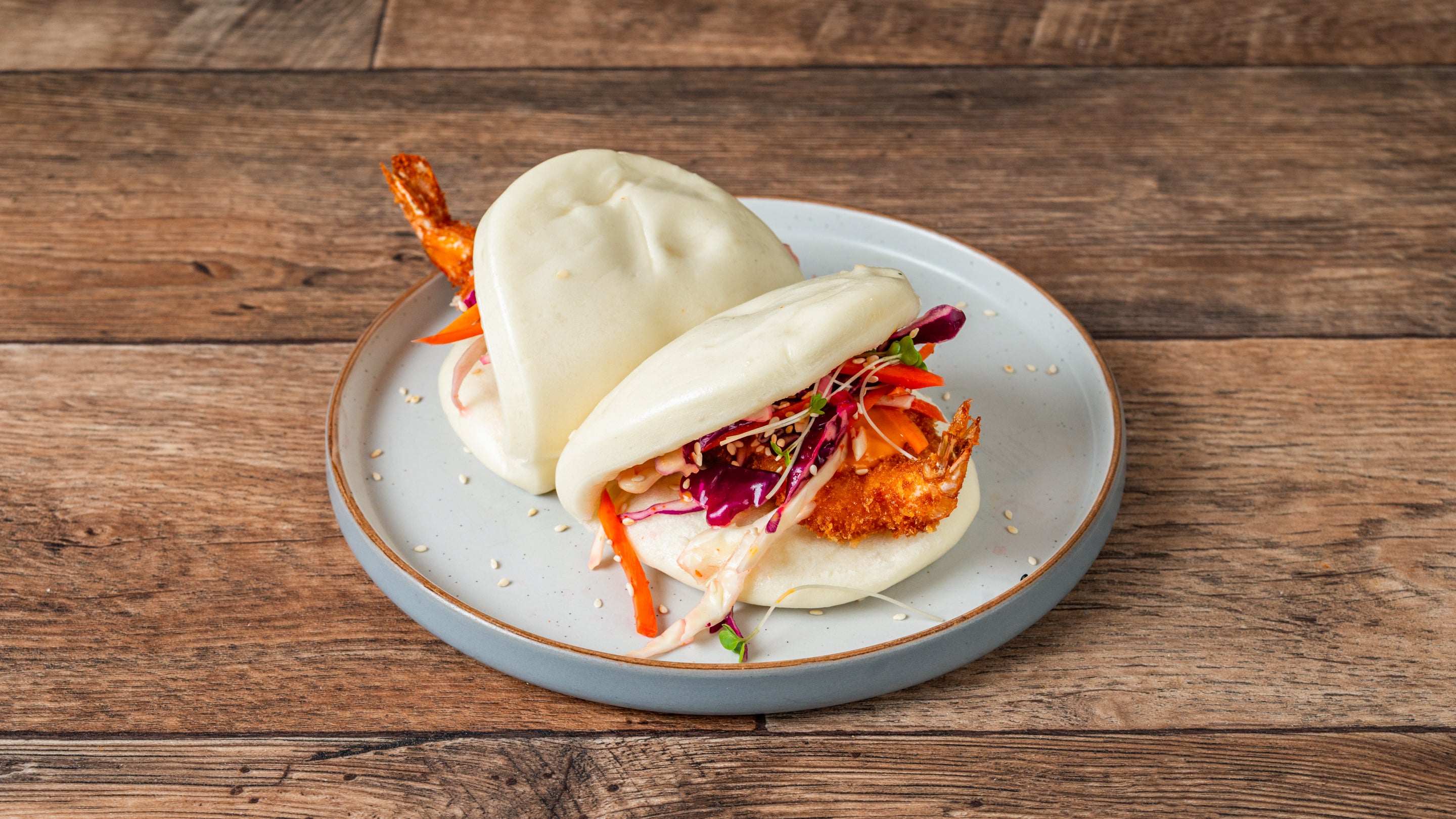 Prawn Bao 虾掛包