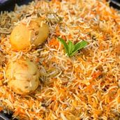 Andhra Egg Biryani 