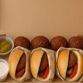 Falafel Box for 1 Person