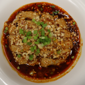 Poached Chicken Szechwan Style