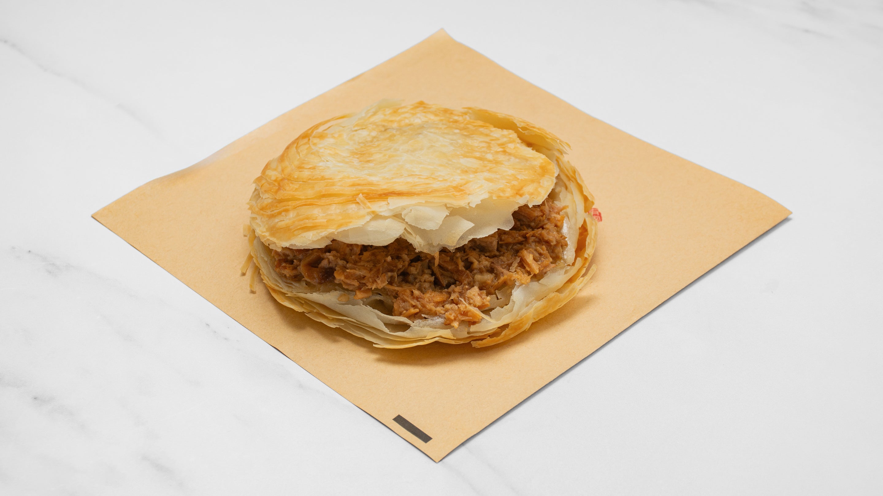 潼关千层肉夹馍-腊汁猪肉 Tongguan Layered Muger- Pork