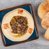 Hommus with Mutton Meat
