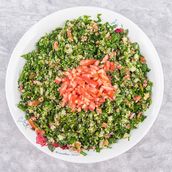 tabbouleh plate