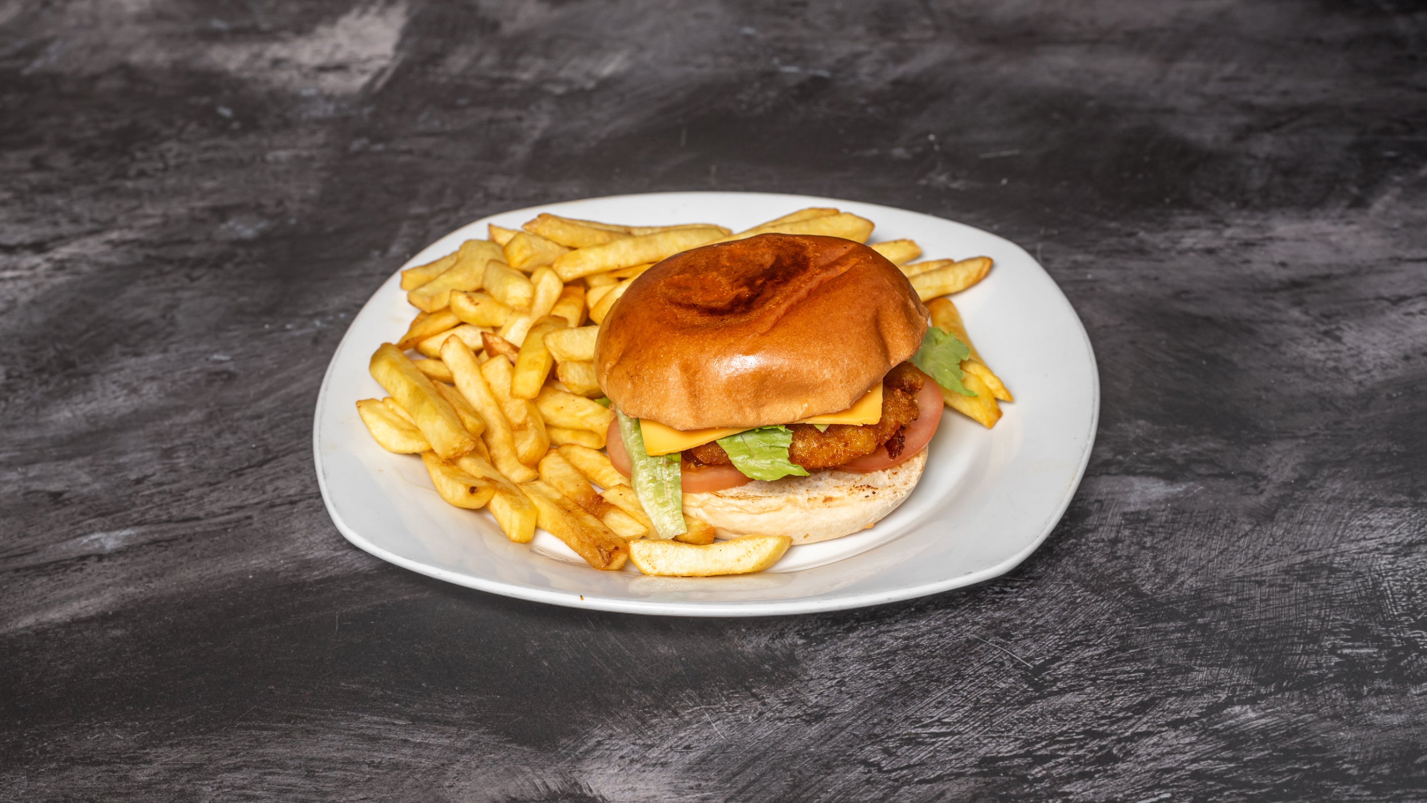 Chicken Burger Chips