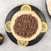 Hummus and Meat Plate