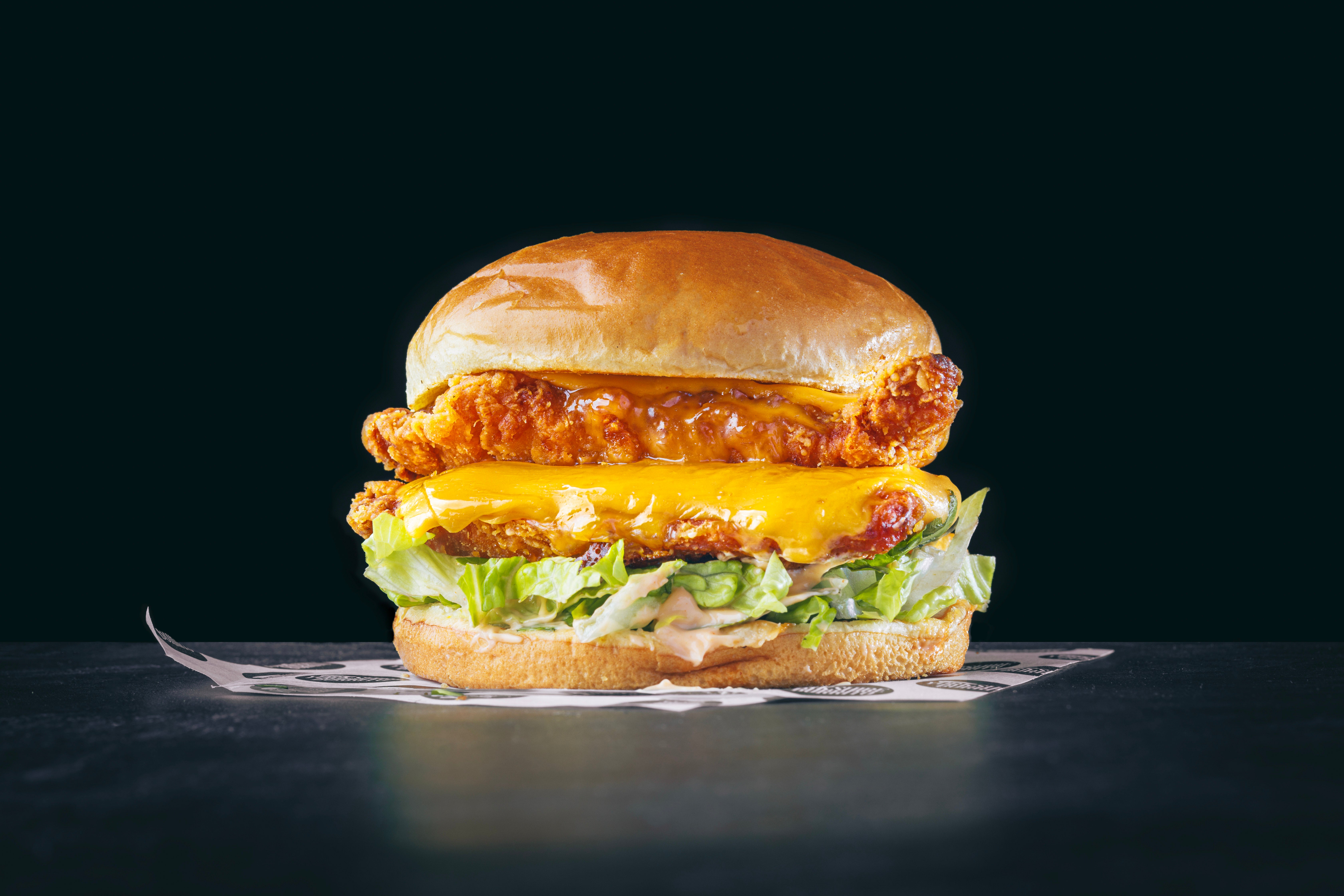 Double Chicken Burger