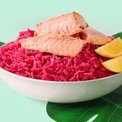 Salmon Pink Rice