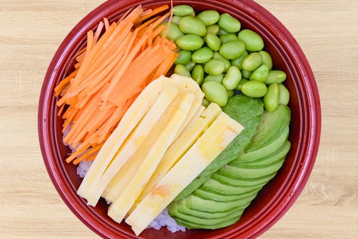 Vegetarian Bowl With Rice.