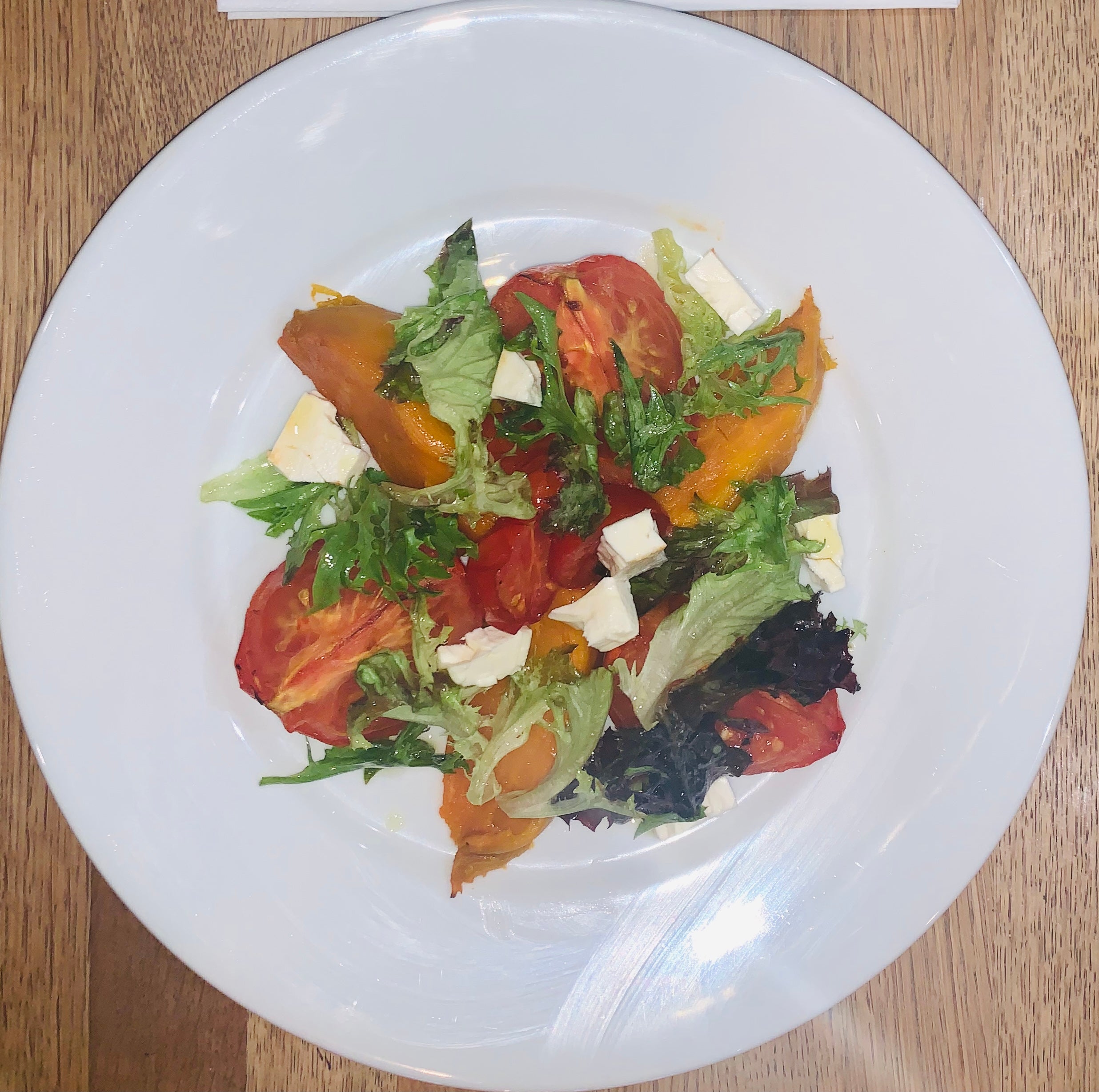 Sweet potato salad (V)