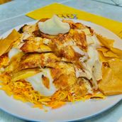 Chicken Shawerma Fatteh With Rice