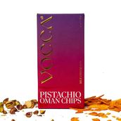 Pistachio Oman Chips Milk Chocolate Bar - 125G