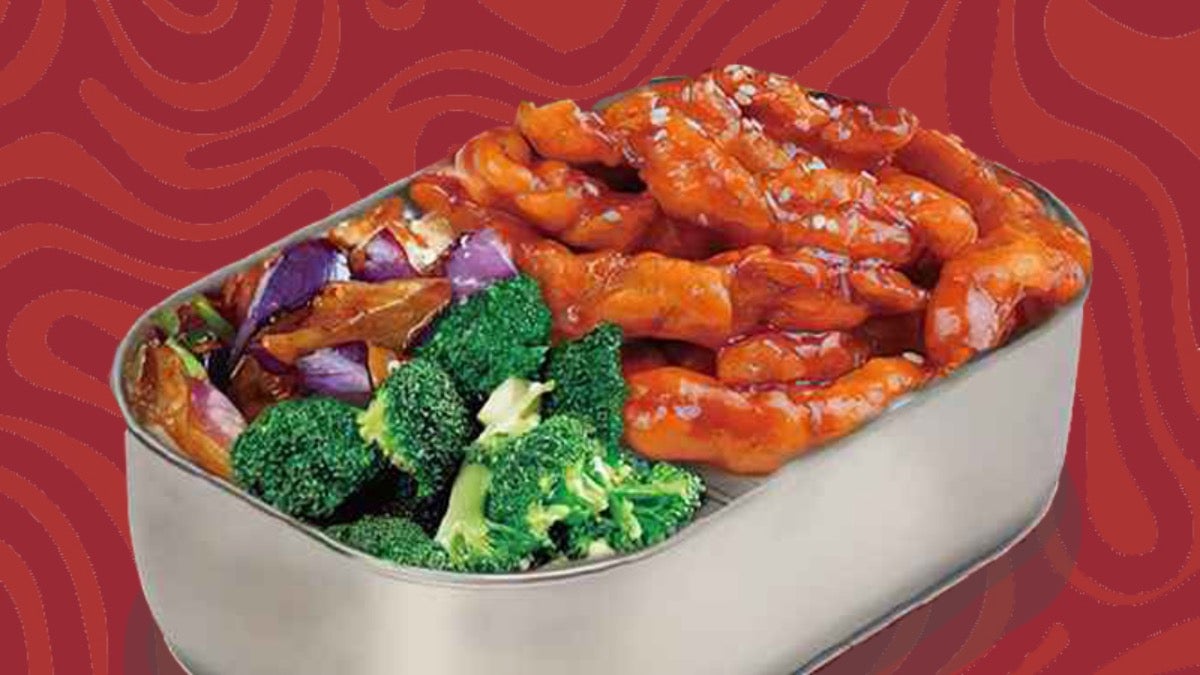 糖醋里脊 +2 蔬菜 Sweet and Sour Pork Tenderloin and 2 Vegetarian Choices