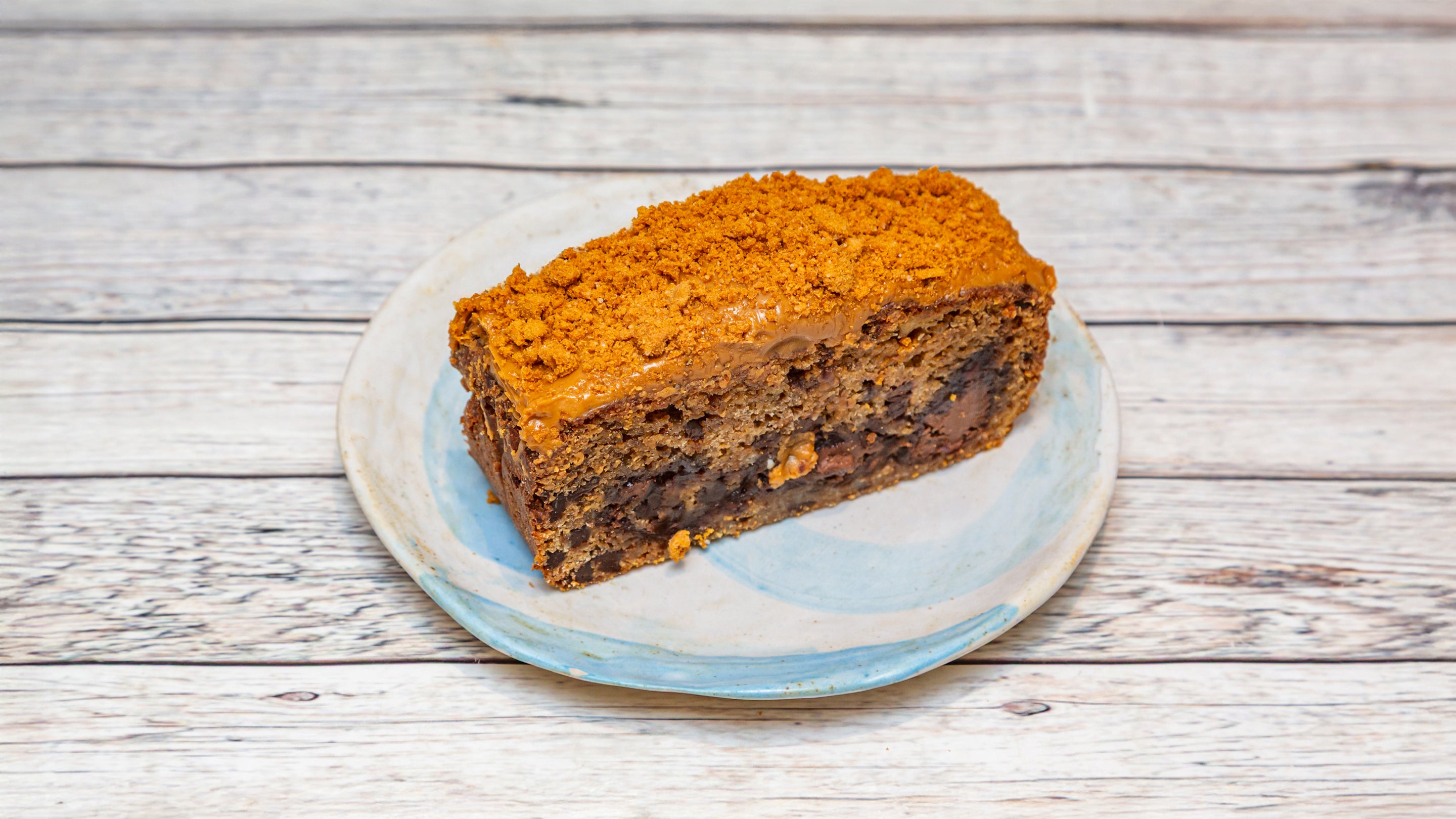 Biscoff and Nutella Banana Bread