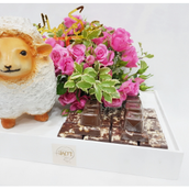 Sheep On Tray