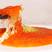 Cheese Rough Orange Kunafa