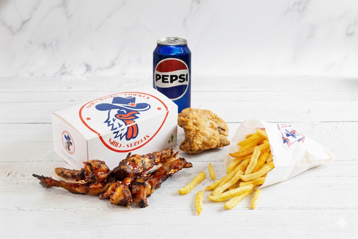 BBQ Lamb Ribs Combo Meal
