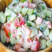 Arabic Tahini Salad 