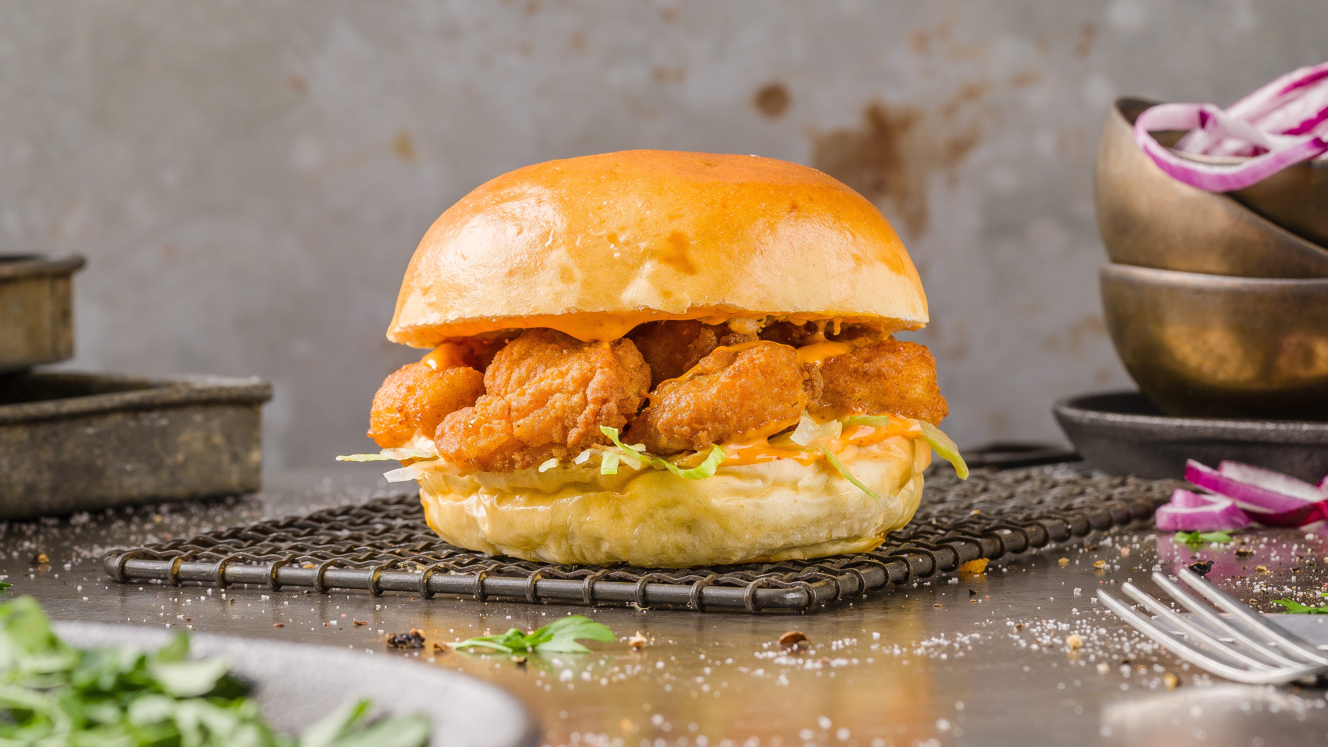 Shrimp Sandwich