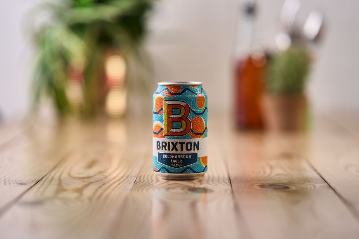 Brixton Coldharbour Lager 4.4%